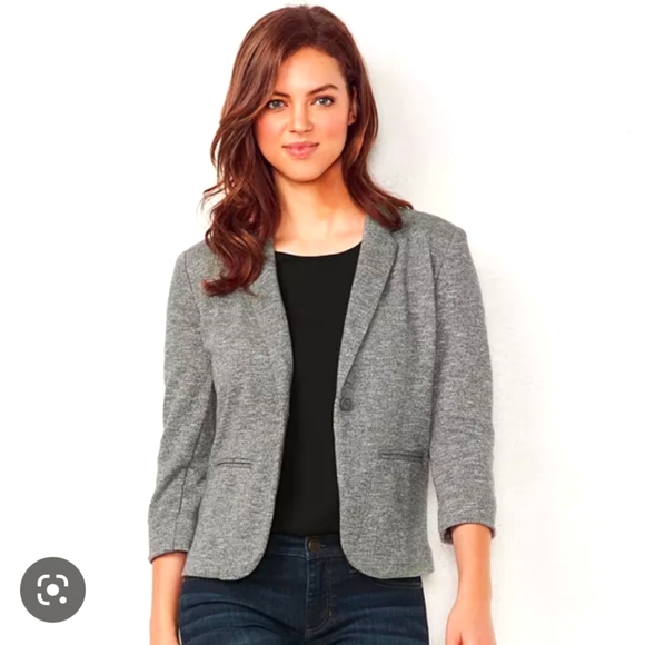 LC Lauren Conrad Jackets & Blazers - Lauren Conrad Knit Blazer Sz XL Perfect condition